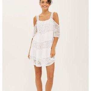 TopShop Cold Shoulder Dress